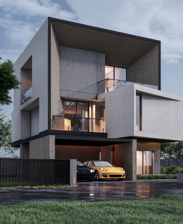 Horus Construction team working on a residential project in London